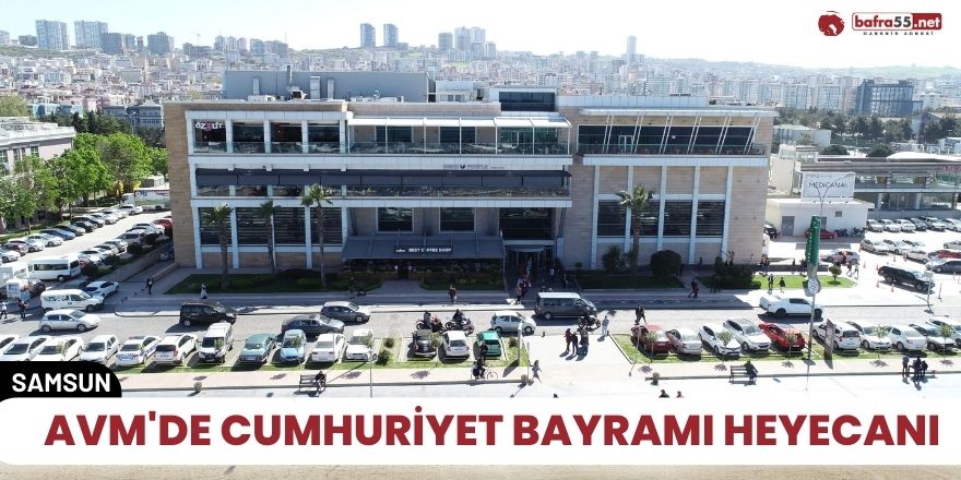 AVM'de Cumhuriyet Bayramı heyecanı