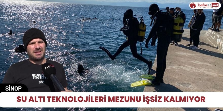 Su altı teknolojileri mezunu işsiz kalmıyor