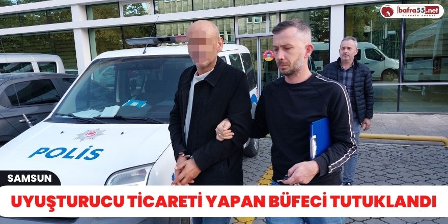 Uyuşturucu ticareti yapan büfeci tutuklandı