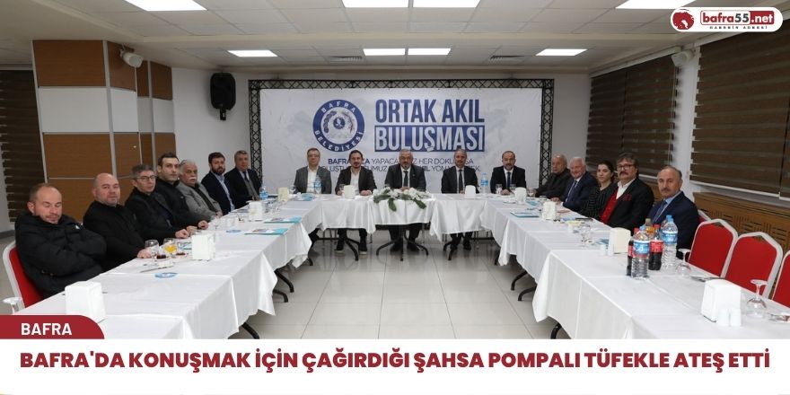 BAŞKAN KILIÇ ORTAK AKIL BULUŞMALARINDA ECZACILARLA BİR ARAYA GELDİ