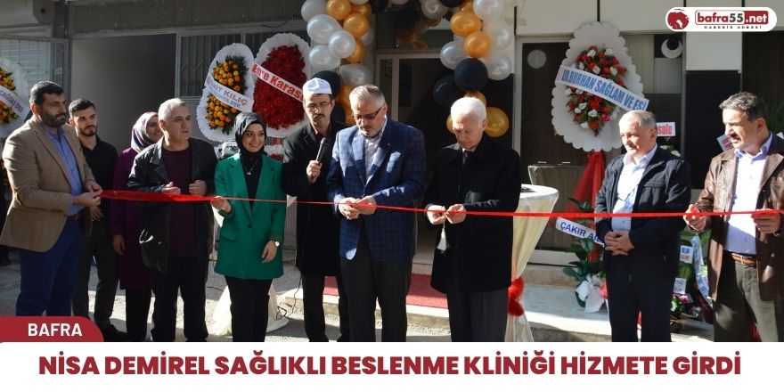 Diyetisyen Nisa Demirel Sağlıklı  Beslenme Kliniği Hizmete Girdi