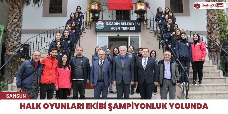 İlkadım Halk Oyunları şampiyonluk için yola çıktı