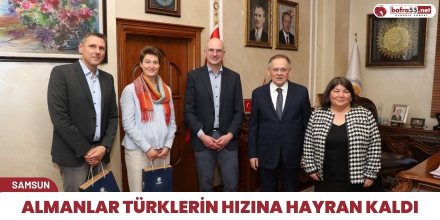 Almanlar Türklerin hızına hayran kaldı