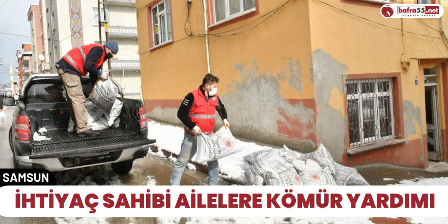 İhtiyaç sahibi ailelere kömür yardımı