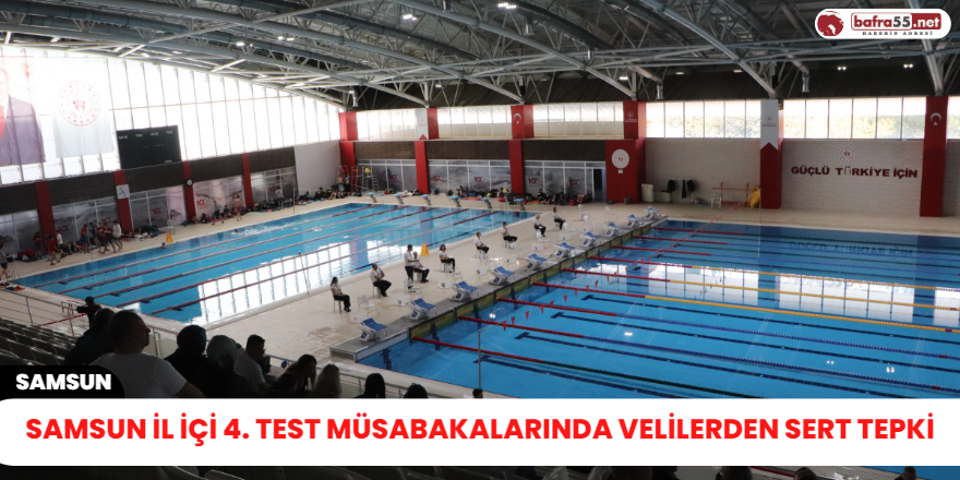 Samsun İl İçi 4. Test Müsabakalarında velilerden sert tepki