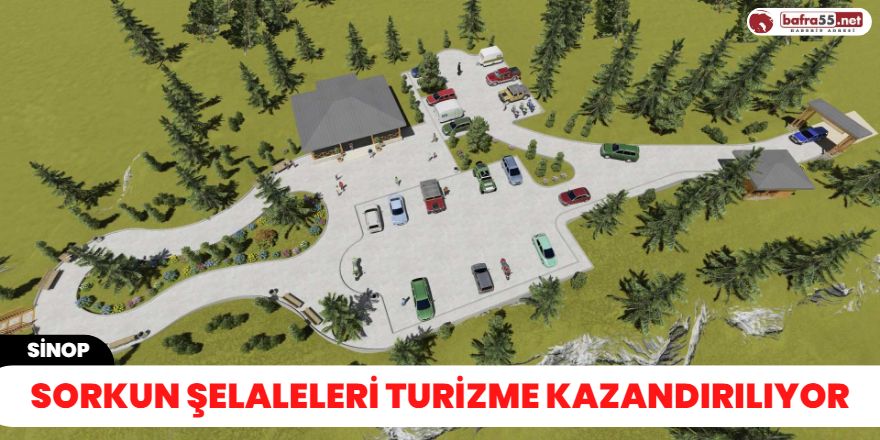 Sorkun Şelaleleri turizme kazandırılıyor