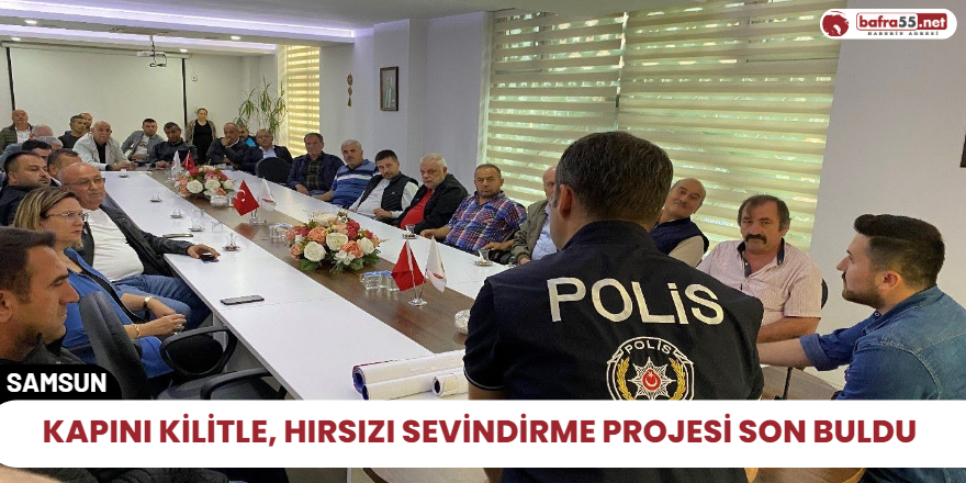 Kapını Kilitle, Hırsızı Sevindirme projesi son buldu