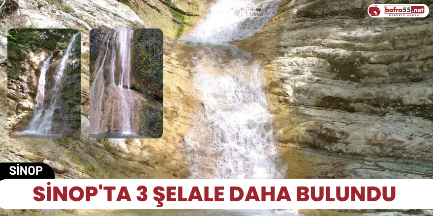 Sinop'ta 3 Şelale daha bulundu