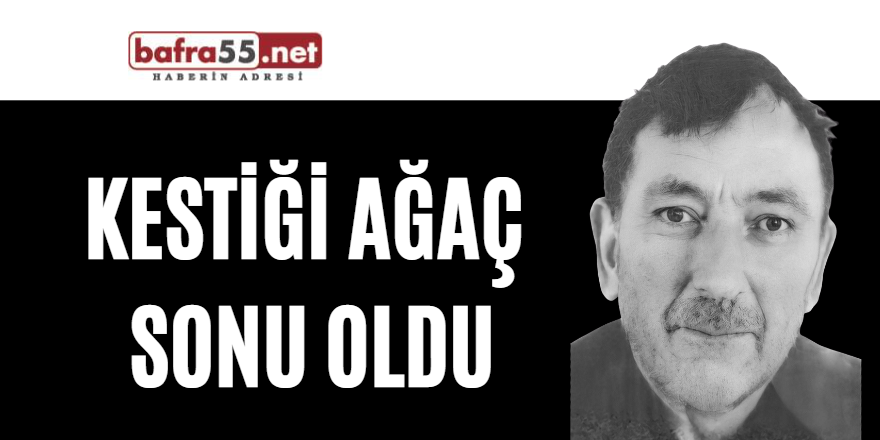 Kestiği ağaç sonu oldu