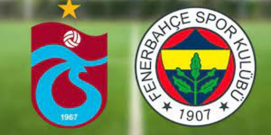 Trabzonspor Fenrbahçe maçında ilk yarı gol yok