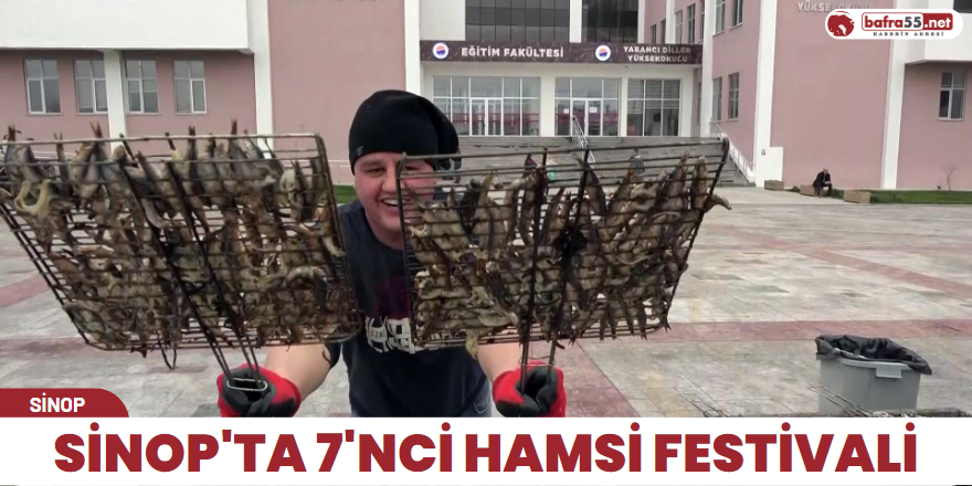 Sinop'ta 7'nci hamsi festivali