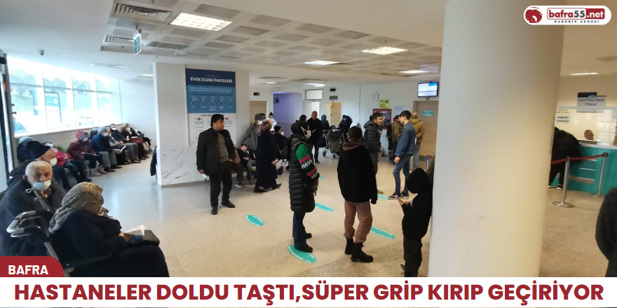 Hastaneler doldu taştı,süper grip kırıp geçiriyor