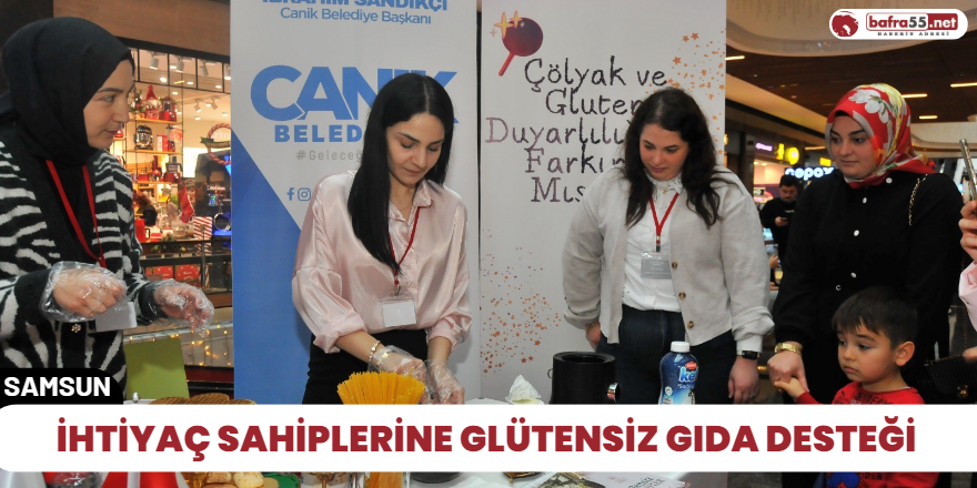 İhtiyaç sahiplerine glütensiz gıda desteği