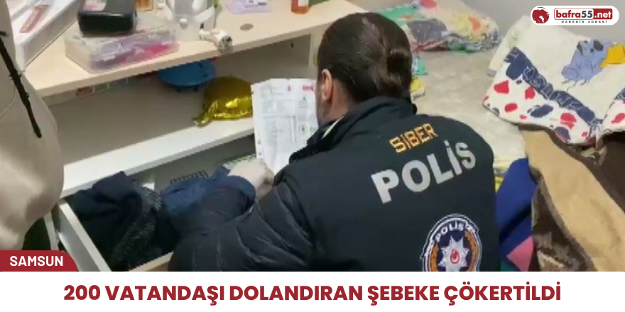 200 vatandaşı dolandıran şebeke çökertildi