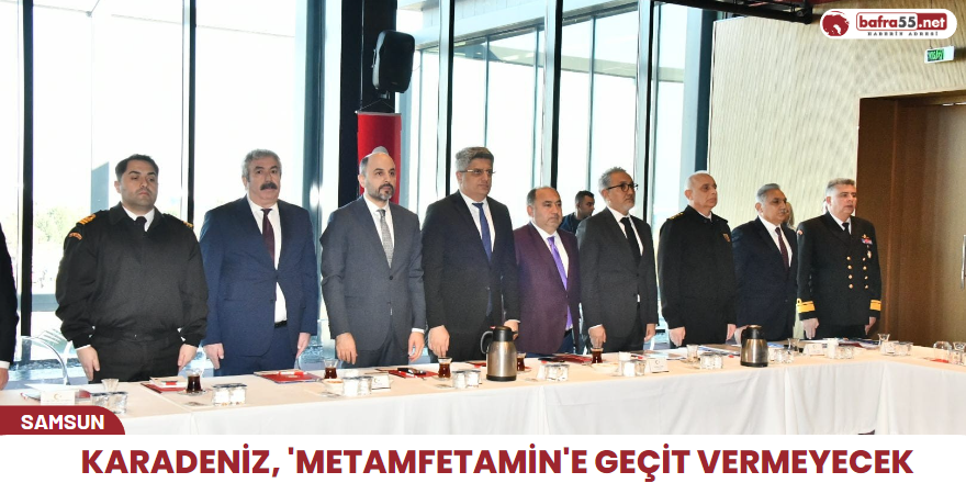 Karadeniz, 'metamfetamin'e geçit vermeyecek