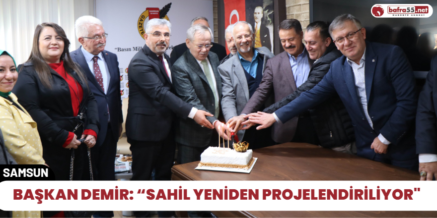 Başkan Demir: “Sahil yeniden projelendiriliyor"