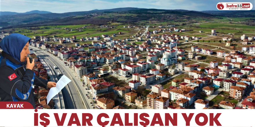 İş var çalışan yok