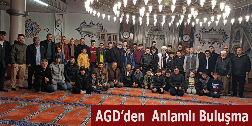 AGD’den  Anlamlı Buluşma