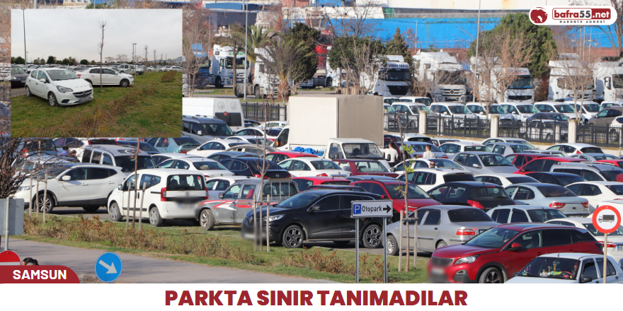 Parkta sınır tanımadılar