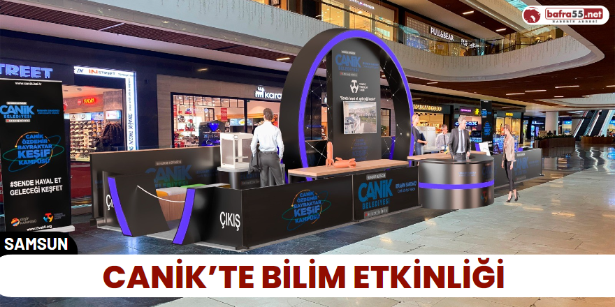 Canik’te Bilim Etkinliği