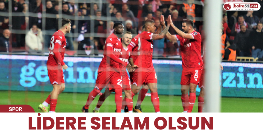 Lidere Selam Olsun