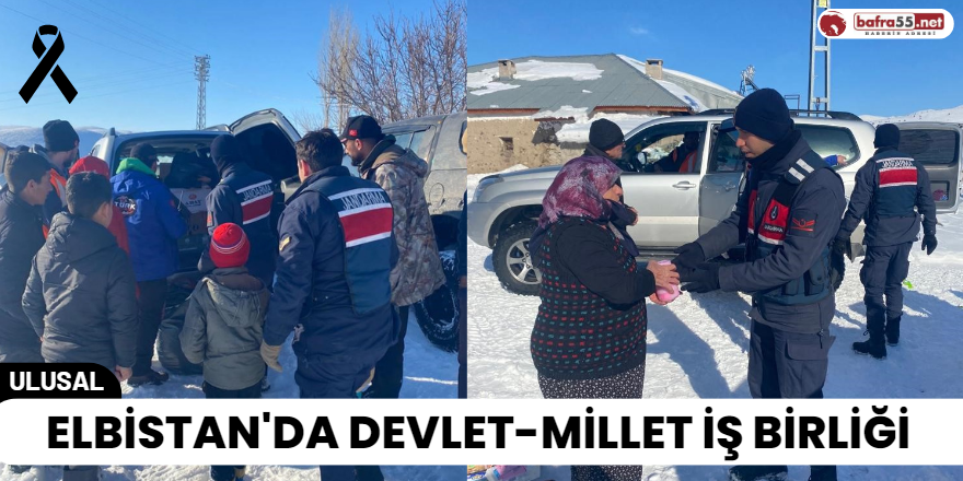 Elbistan'da Devlet-Millet İş Birliği