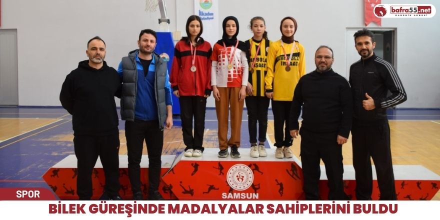 Bilek Güreşinde Madalyalar Sahiplerini Buldu