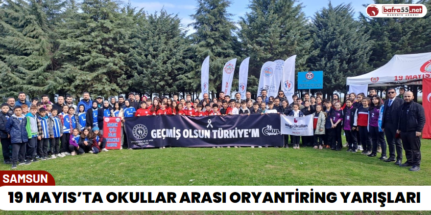 19 Mayıs’ta Okullar Arası Oryantiring Yarışları