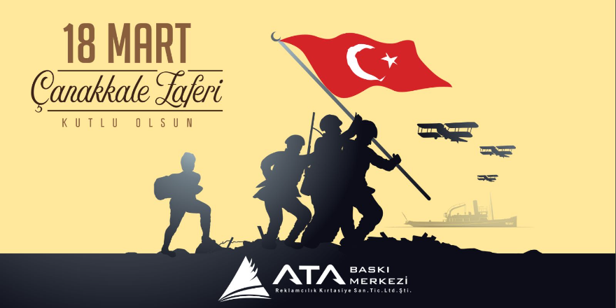 Ata Baskı Merkezi'nin 18 Mart Mesajı