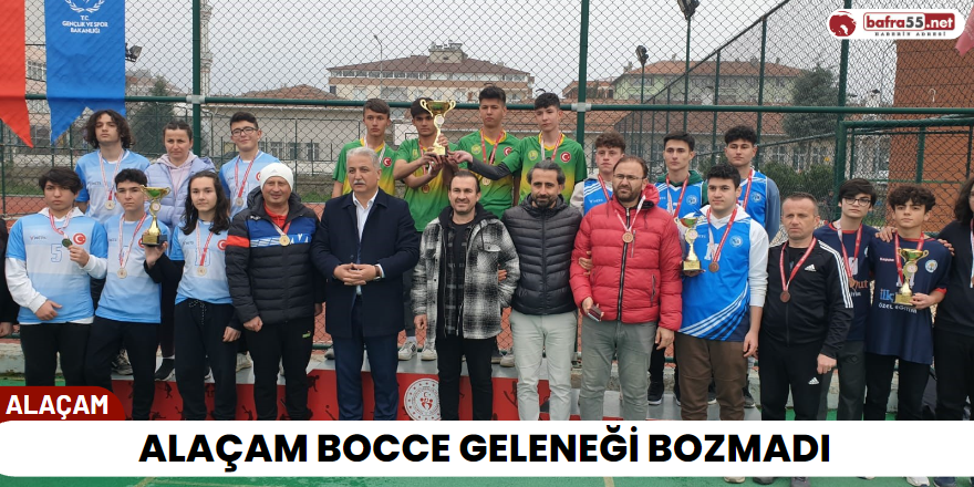 Alaçam Bocce Geleneği Bozmadı