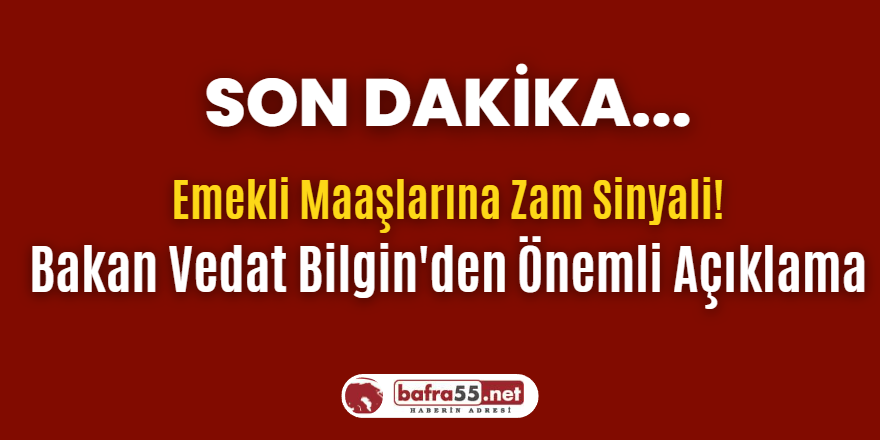 Emekli Maaşlarına Zam Sinyali!