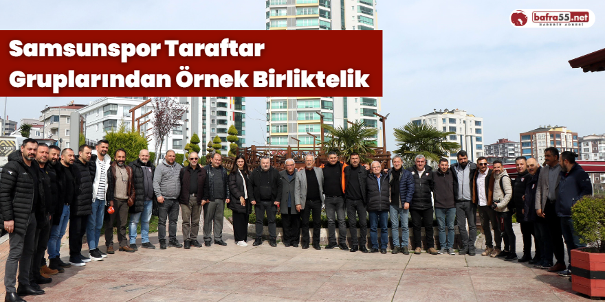 Samsunspor Taraftar Gruplarından Örnek Birliktelik