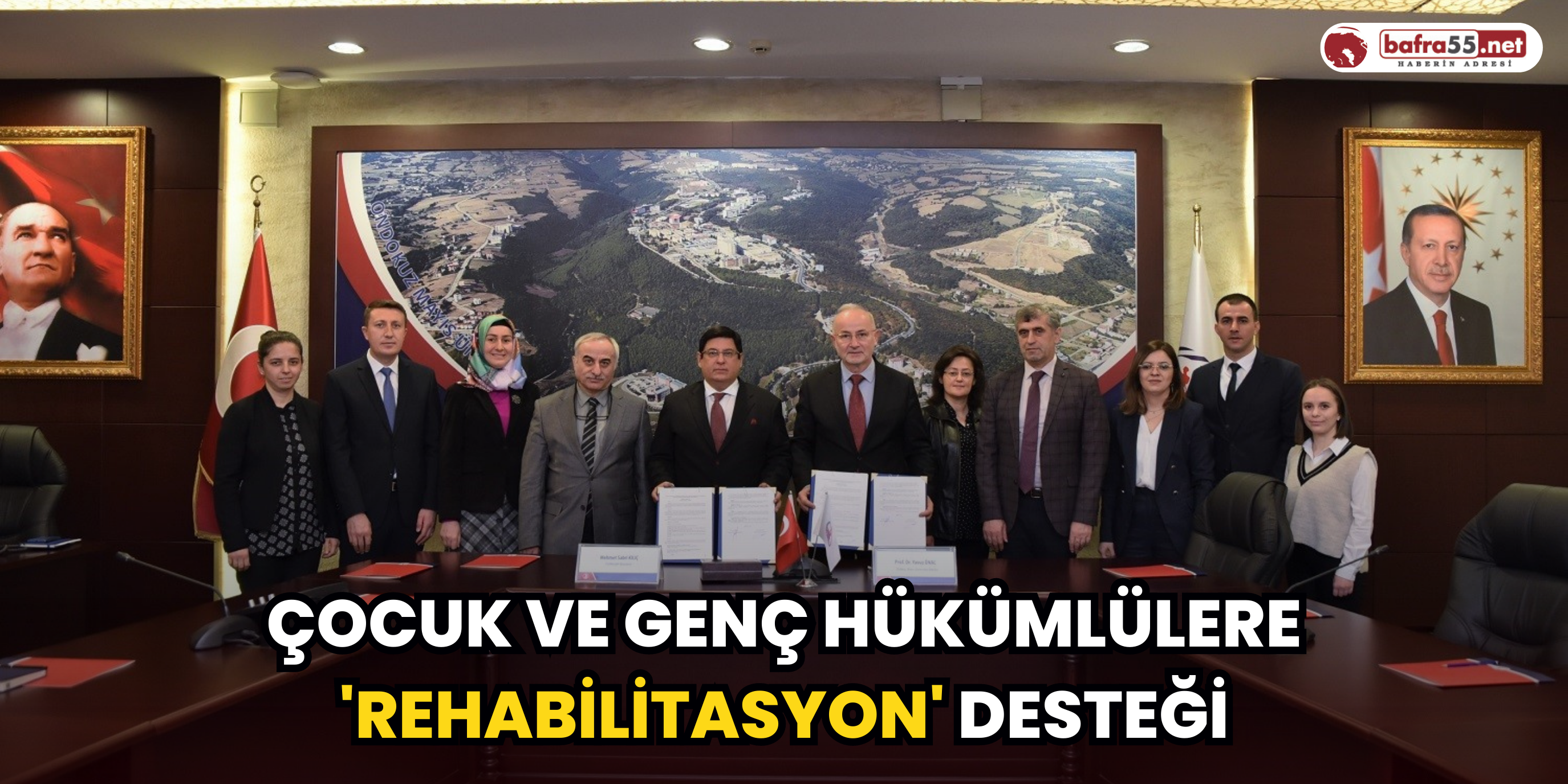 Çocuk ve genç hükümlülere 'rehabilitasyon' desteği