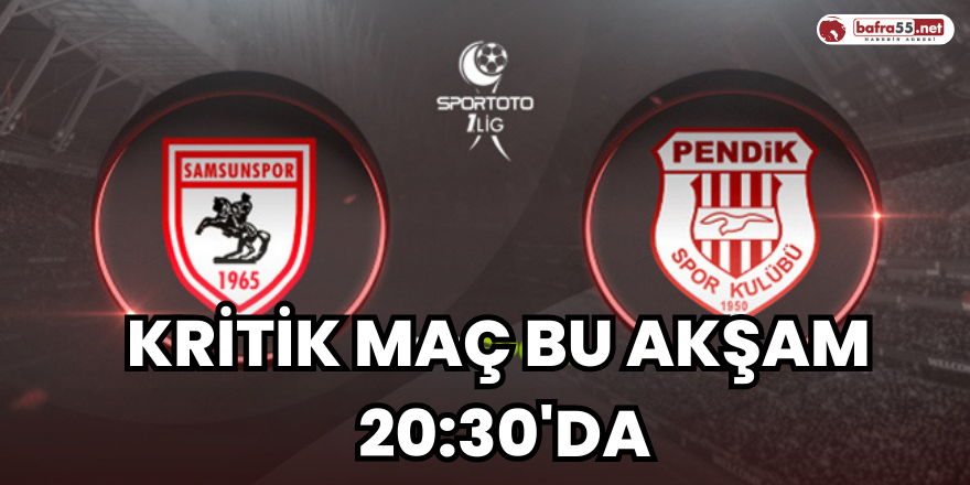 Krtik Maç Bu akşam 20:30'da