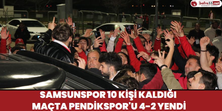 Samsunspor Taraftarlarını Sefo Çoşturdu