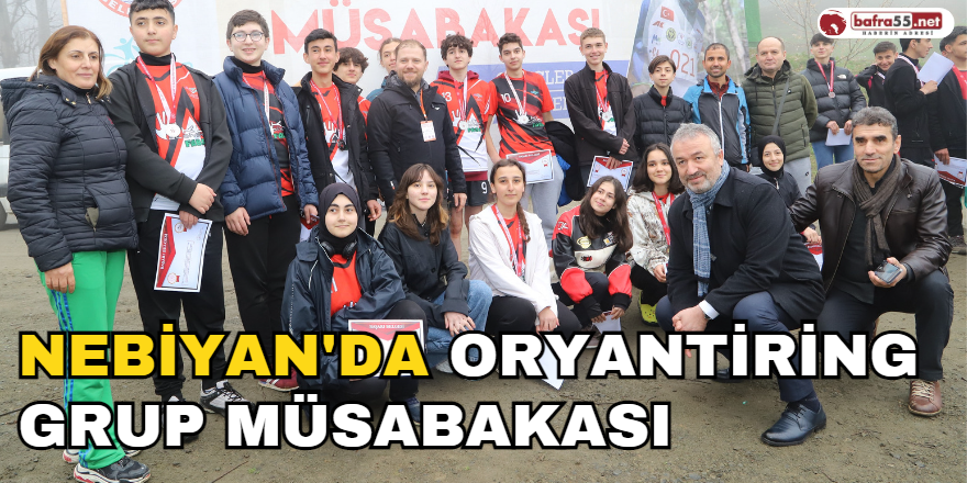 Nebiyan'da Oryantiring Grup Müsabakası