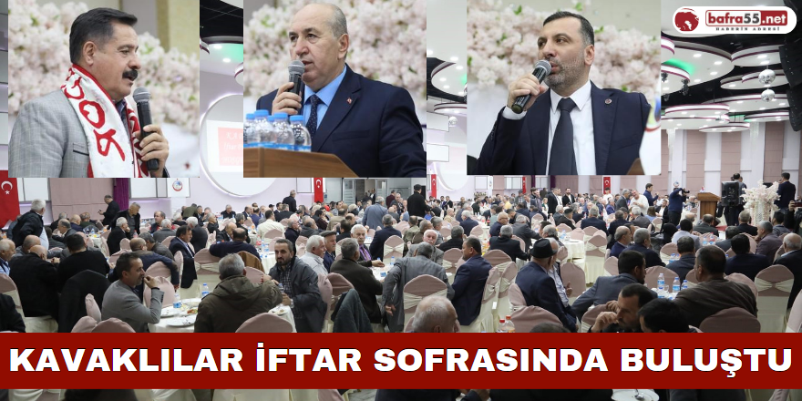 Kavaklılar İftar Sofrasında Buluştu