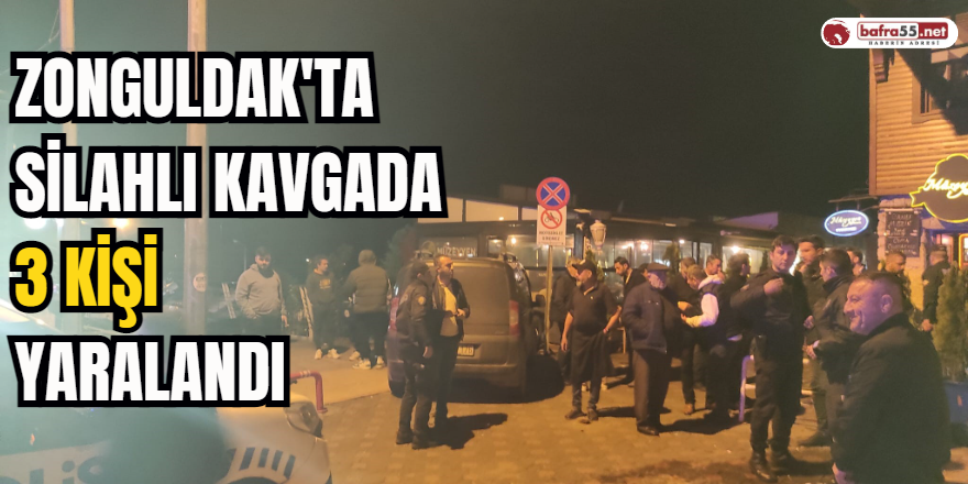 Zonguldak'ta Silahlı Kavgada 3 Kişi Yaralandı