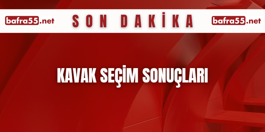 Kavak Seçim Sonuçları