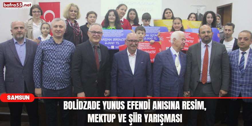 Bolidzade Yunus Efendi anısına resim, mektup ve şiir yarışması