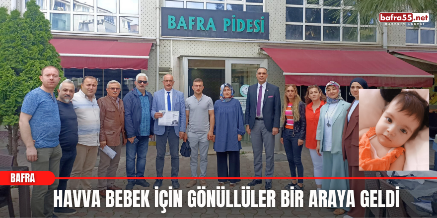 Havva Bebek İçin Gönüllüler Bir Araya Geldi