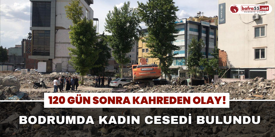 120 Gün Sonra Kahreden Olay! Bodrumda Kadın Cesedi Bulundu