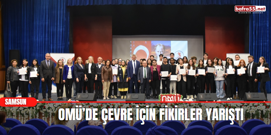 OMÜ’de Çevre İçin Fikirler Yarıştı