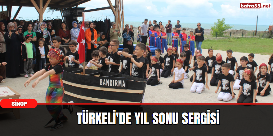 Türkeli'de yıl sonu sergisi