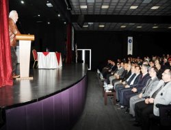 “ÇANAKKALE KIYAMETİ” ADLI KONFERANS DÜZENLENDİ