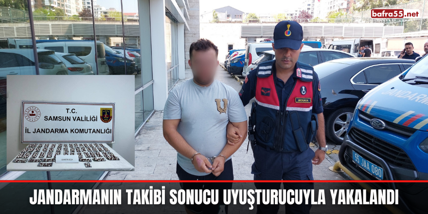 Jandarmanın Takibi Sonucu Uyuşturucuyla Yakalandı