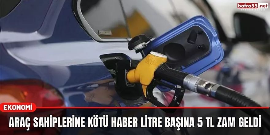 Petrol fiyatlarında rekor artış benzin 34 TL oluyor