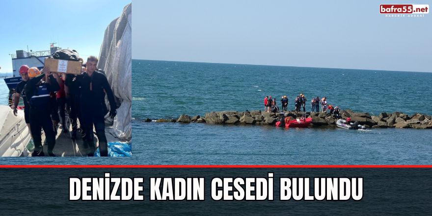 Denizde kadın cesedi bulundu