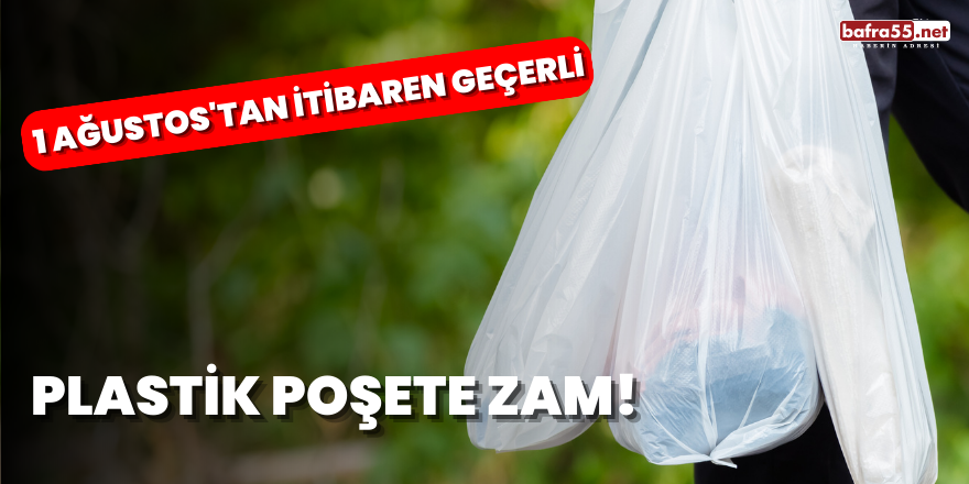 Plastik Poşete Zam!