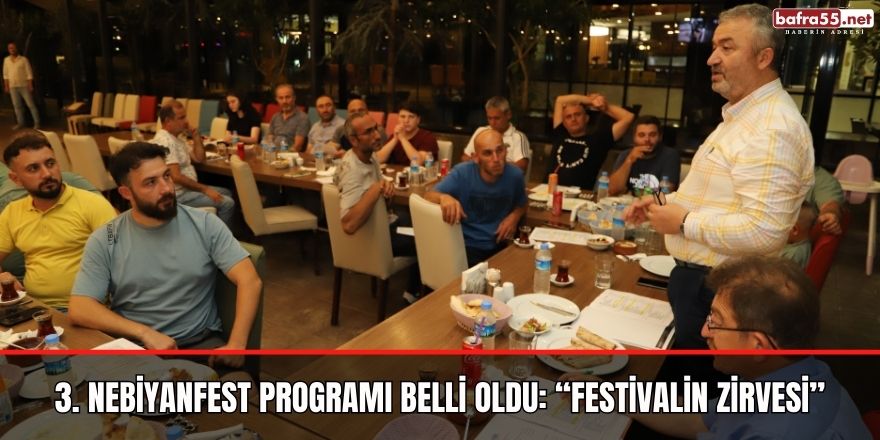 3. NebiyanFest programı belli oldu: “Festivalin Zirvesi”